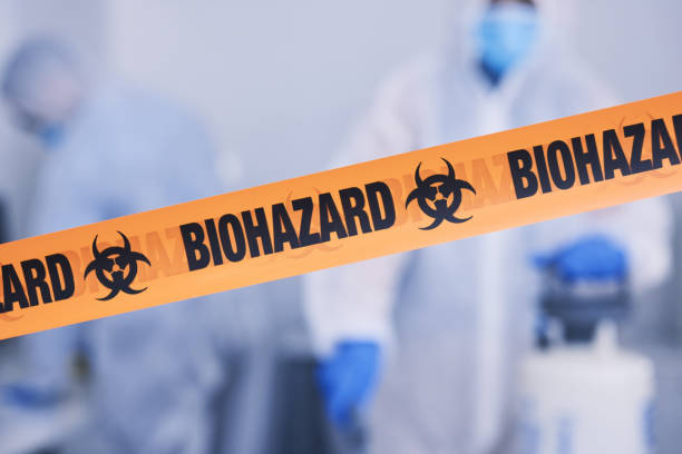 Professional Crime Scene Cleanup technician working in Petersburg, IL